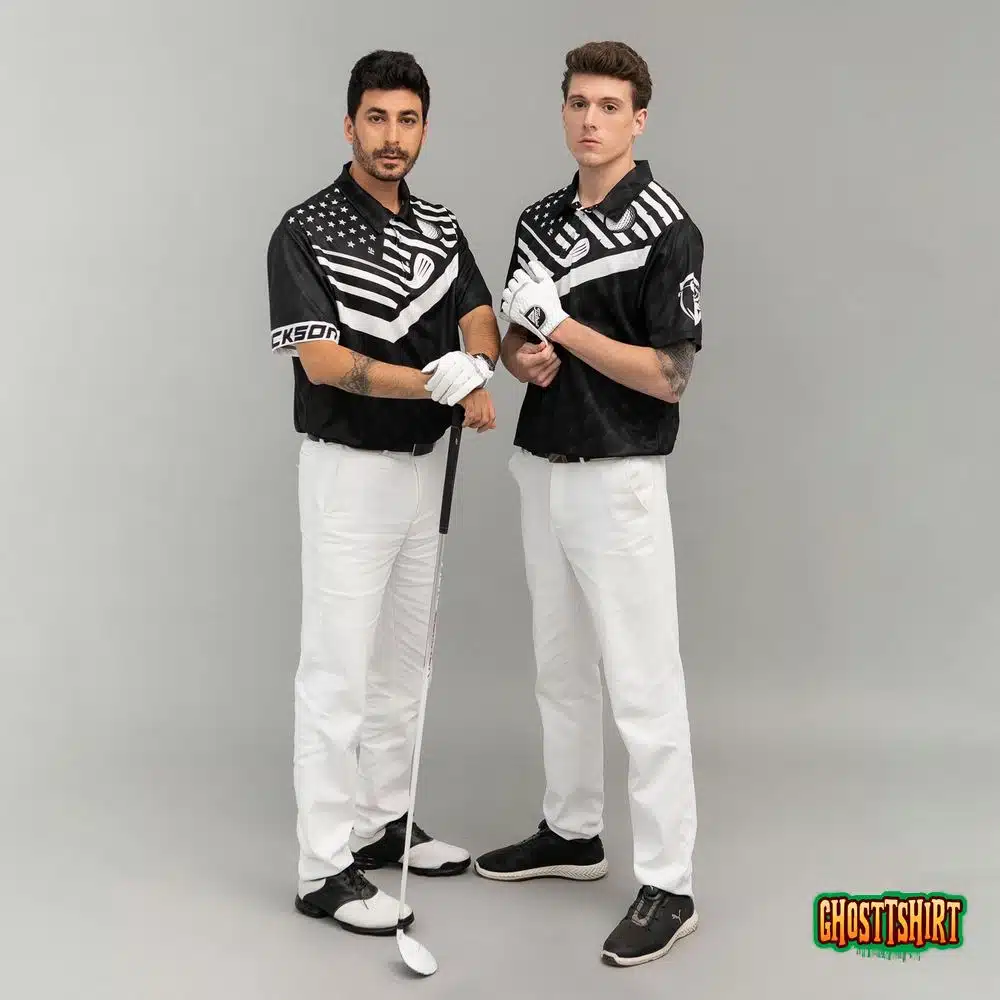 Swing Swear Drink Repeat Custom Polo Shirt