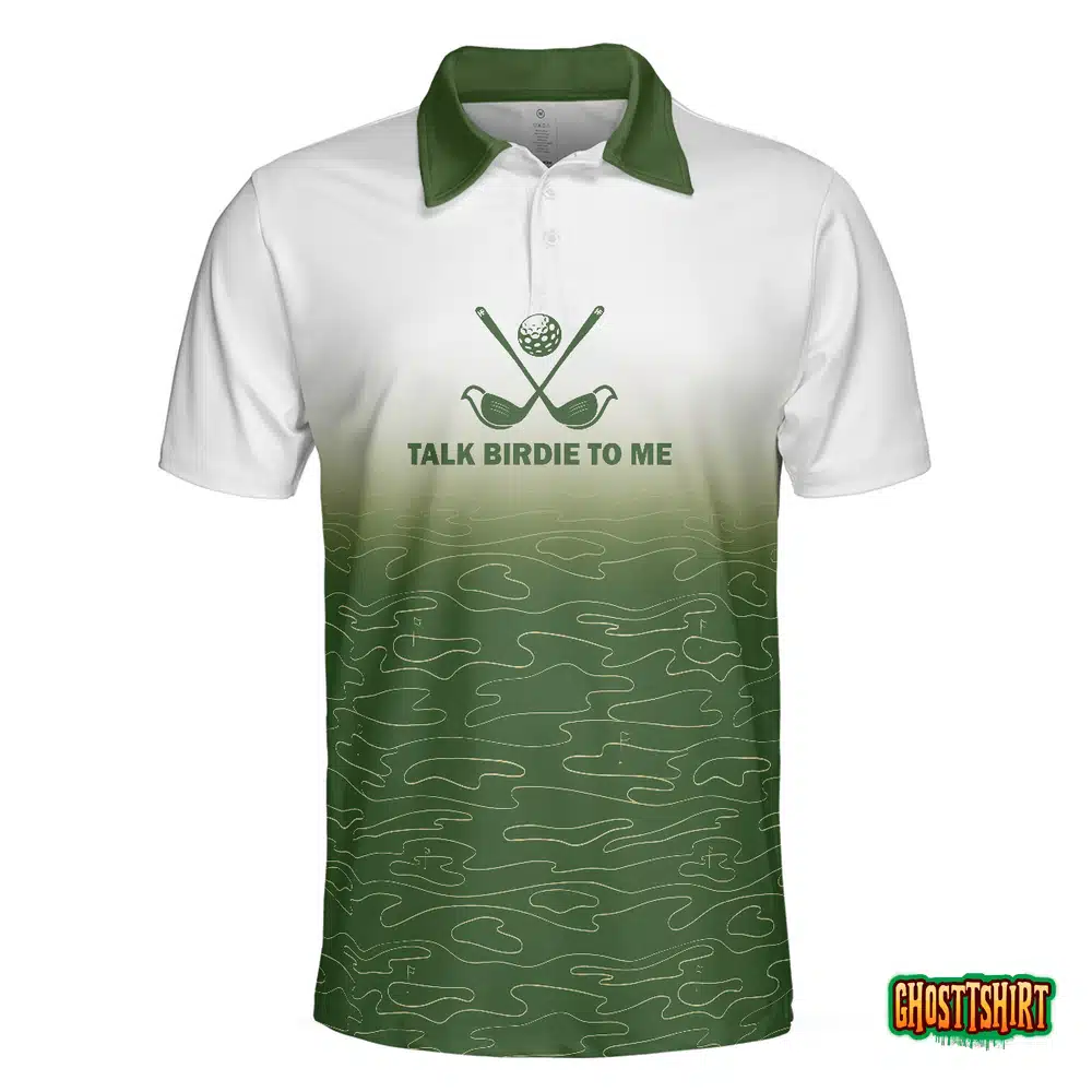 Talk Birdie To Me Golf Polo Shirt