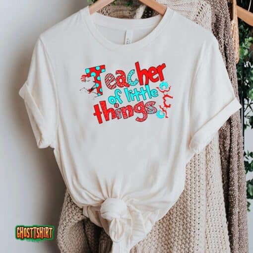Teacher Of Little Things Reading Lover Unisex T-Shirt