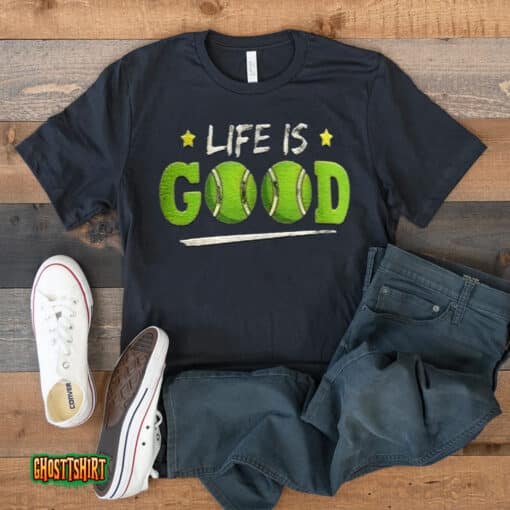 Tennis Life Is Good Unisex T-Shirt