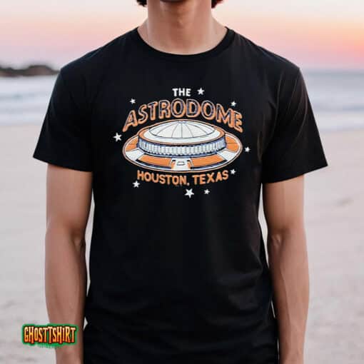The Astrodome Houston Texas Houston Astros Baseball Tunisex T-Shirt