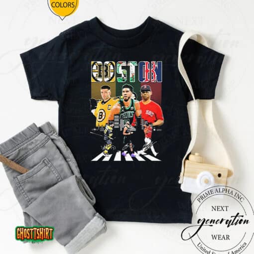 The Boston Players Abbey Road 2023 Signatures Unisex T-Shirt
