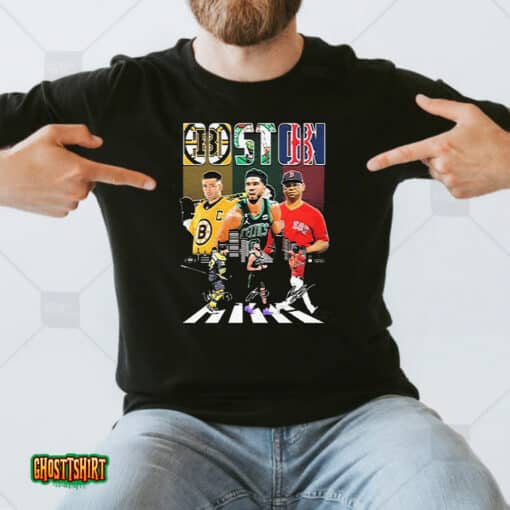 The Boston Players Abbey Road 2023 Signatures Unisex T-Shirt