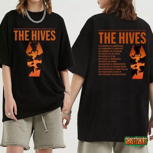 The Hives – The Death Of Randy Fitzsimmons 2023 Tour Shirt