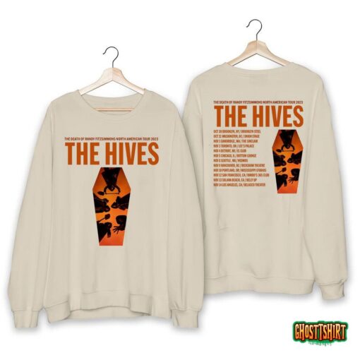 The Hives – The Death Of Randy Fitzsimmons 2023 Tour Shirt