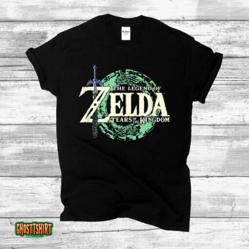 The Legend Of Zelda Tears Of The Kingdom Official Logo Unisex T-Shirt