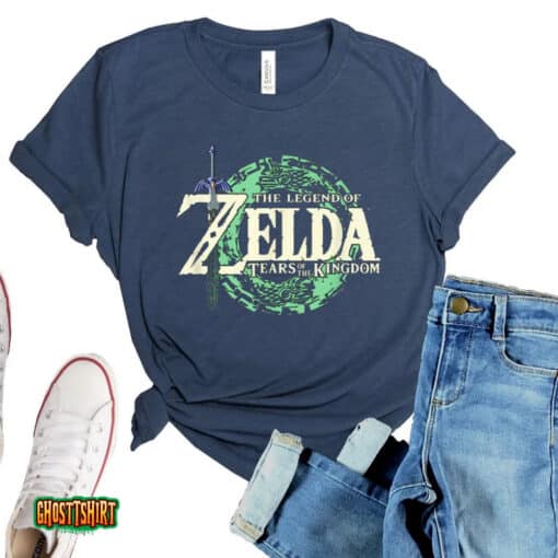 The Legend Of Zelda Tears Of The Kingdom Official Logo Unisex T-Shirt
