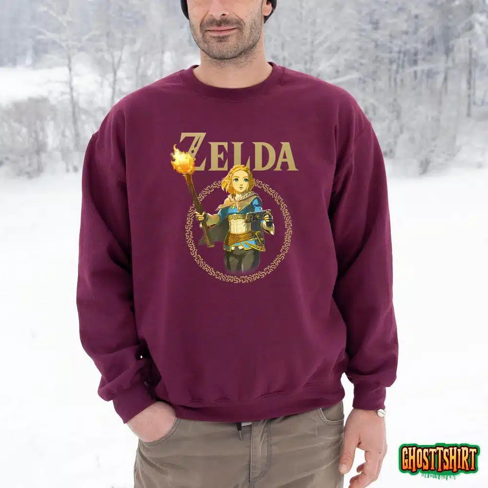 The Legend Of Zelda Tears Of The Kingdom Zelda Portrait T-Shirt