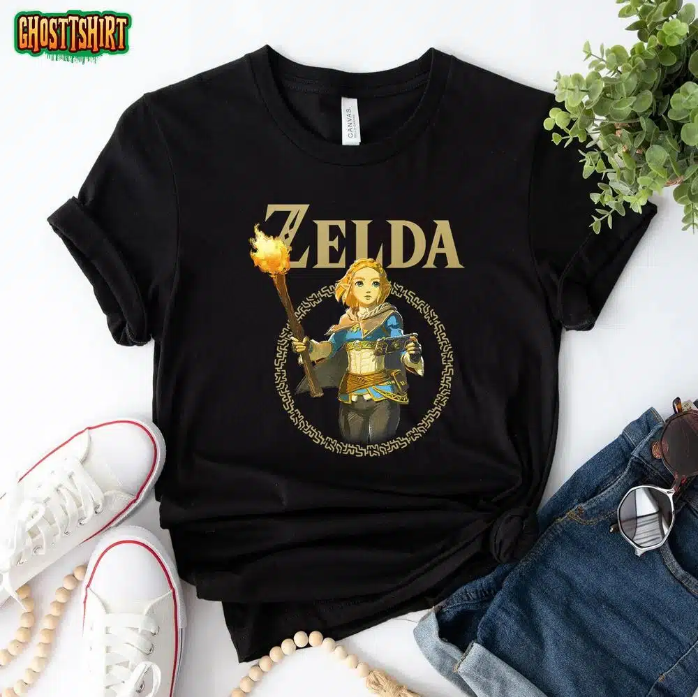 The Legend Of Zelda Tears Of The Kingdom Zelda Portrait T-Shirt