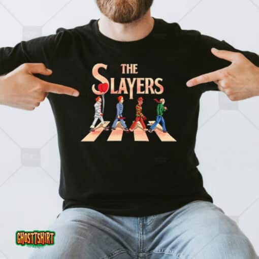 The Slayers Horror Movie Abbey Road Unisex T-Shirt