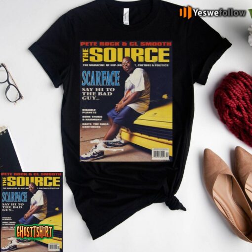 The Source 90s Cover Scarface Unisex T-Shirt