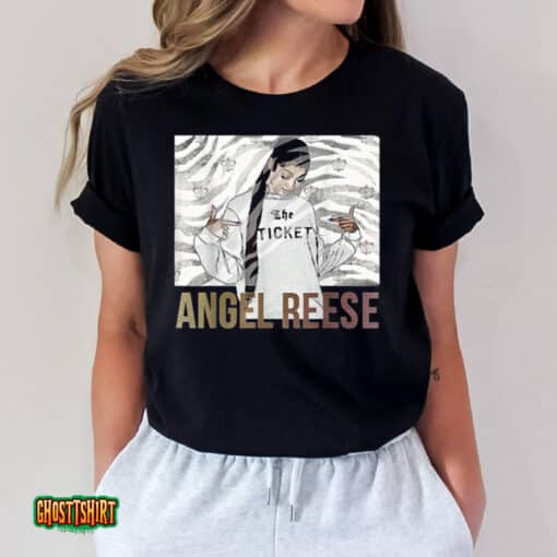 The Sports Art Angel Reese Unisex T-Shirt