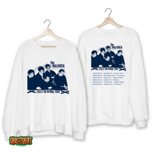 The Walkmen The Revenge Tour 2023 Shirt