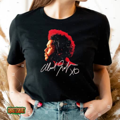 The Weeknd Rapper American Signature Unisex T-Shirt