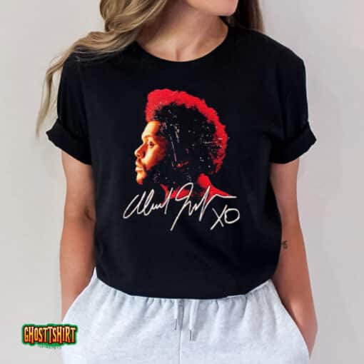 The Weeknd Rapper American Signature Unisex T-Shirt