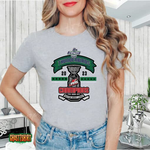 Thunderbirds Western Hockey League Champions 2023 Seattle Unisex T-Shirt