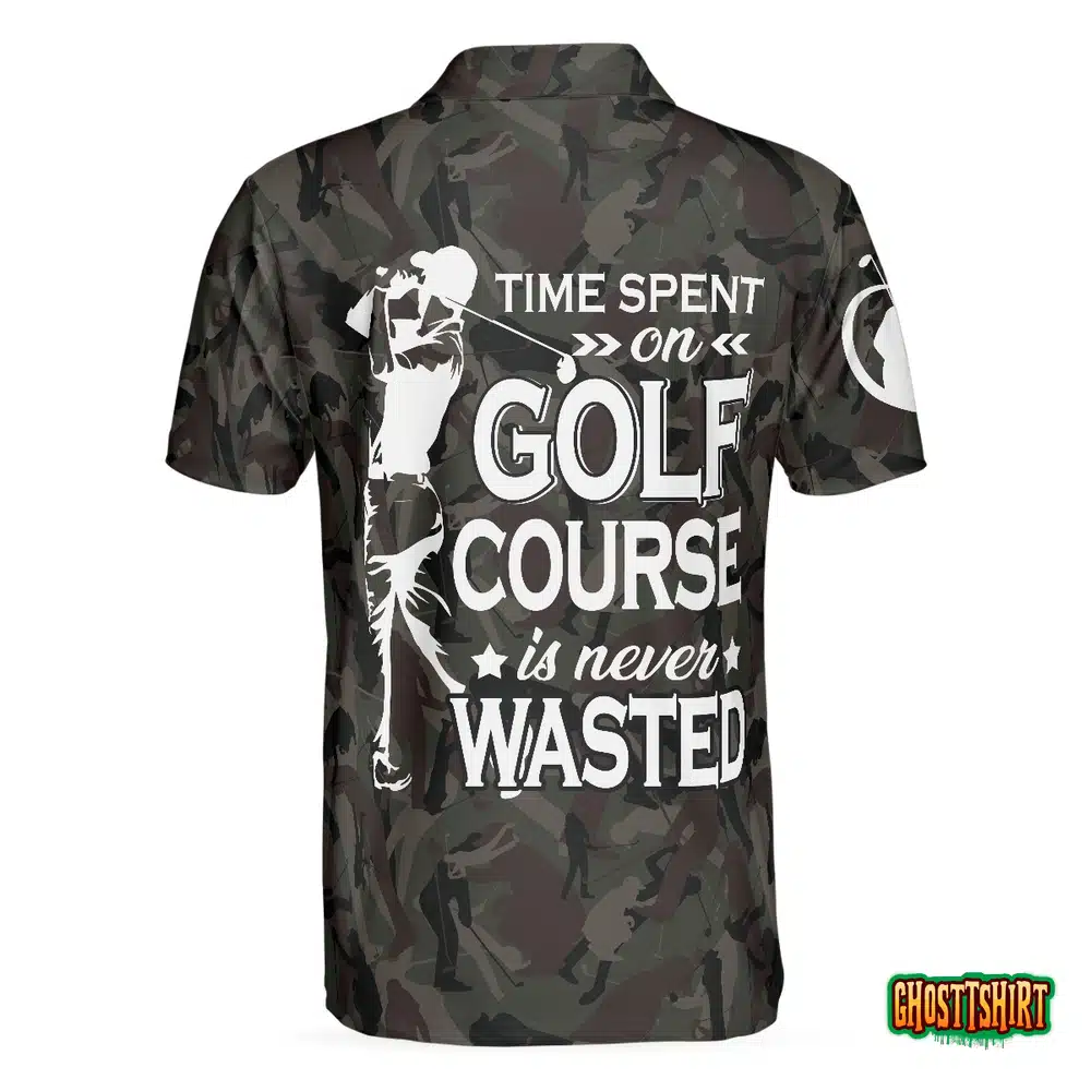 Time Spent On Golf Course Polo Shirt