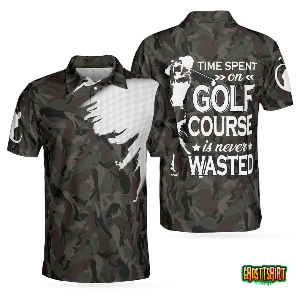 Time Spent On Golf Course Polo Shirt