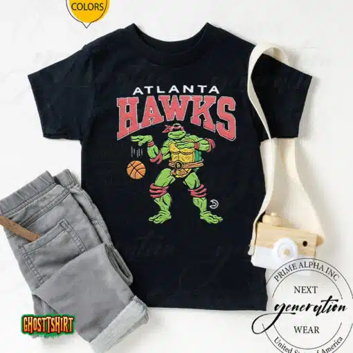 Tmnt Raphael X Atlanta Hawks Unisex T-Shirt