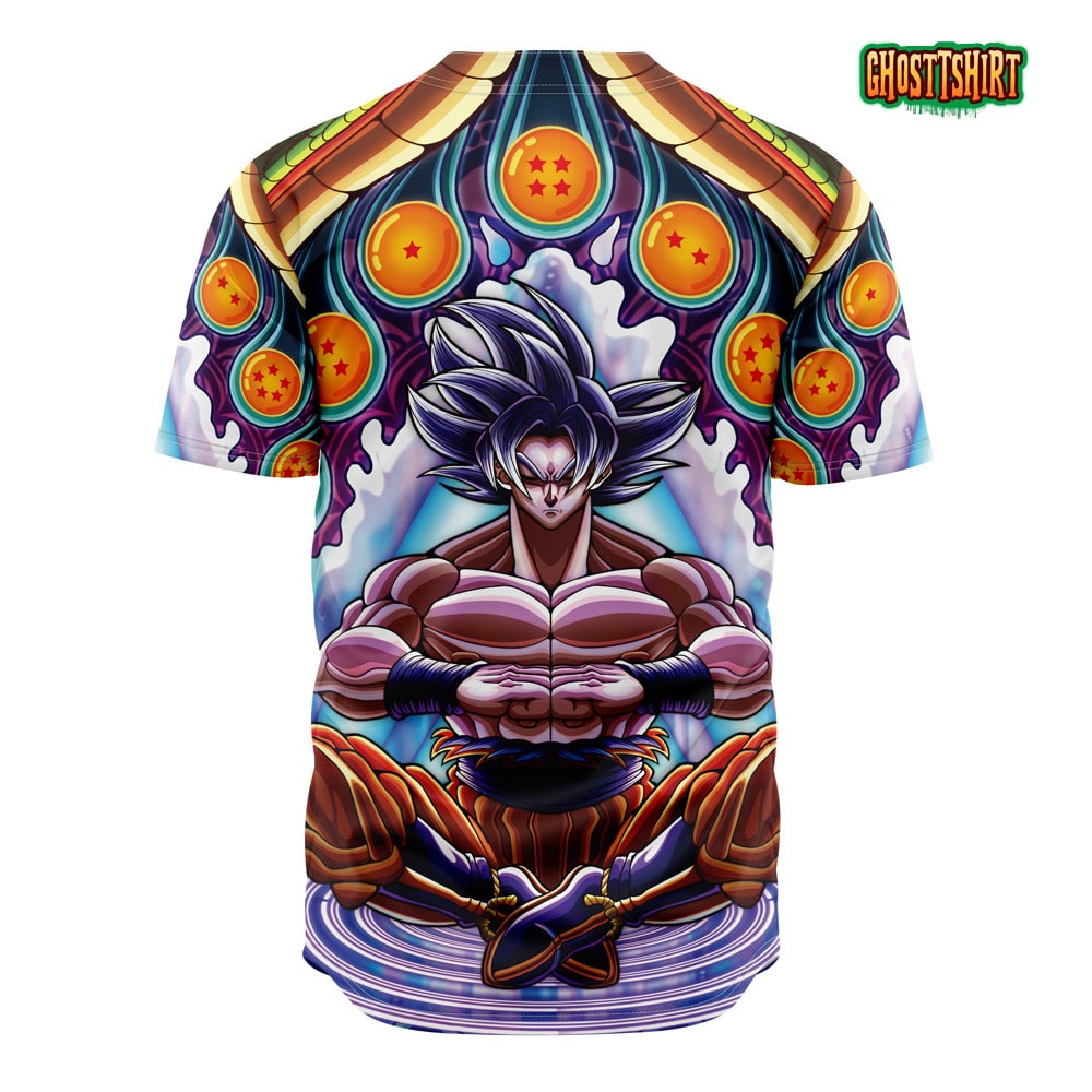 Trippy Ultra Instinct Goku Dragon Ball Super Baseball Jersey