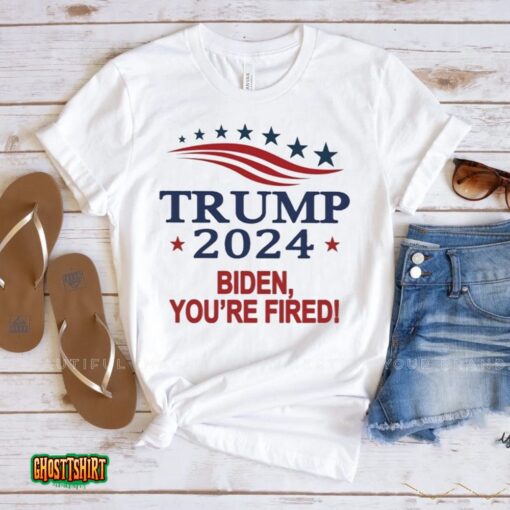 Trump 2024 Biden You’re Fired Unisex T-Shirt