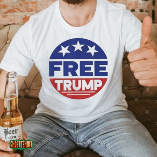 Trump 2024 Republican Support For Freedom Unisex T-Shirt