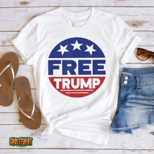 Trump 2024 Republican Support For Freedom Unisex T-Shirt