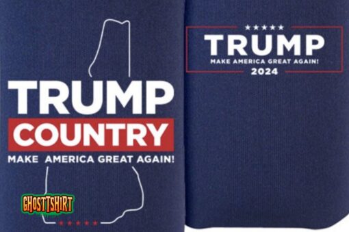 Trump Country-New Hampshire Navy Beverage Cooler