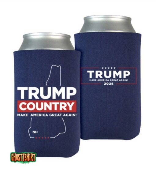 Trump Country-New Hampshire Navy Beverage Cooler