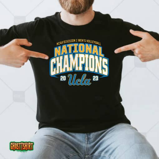 Ucla Bruins 2023 Ncaa Men’s Volleyball Champions Unisex T-Shirt