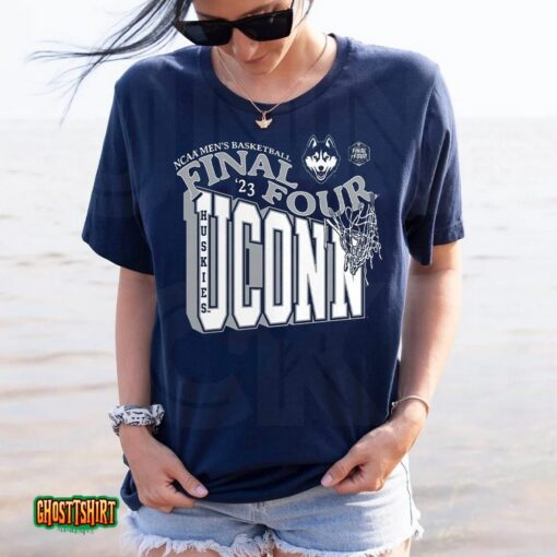 Uconn Huskies 2023 Ncaa Men’s Basketball Tournament March Madness Final Four Local Unisex T-Shirt