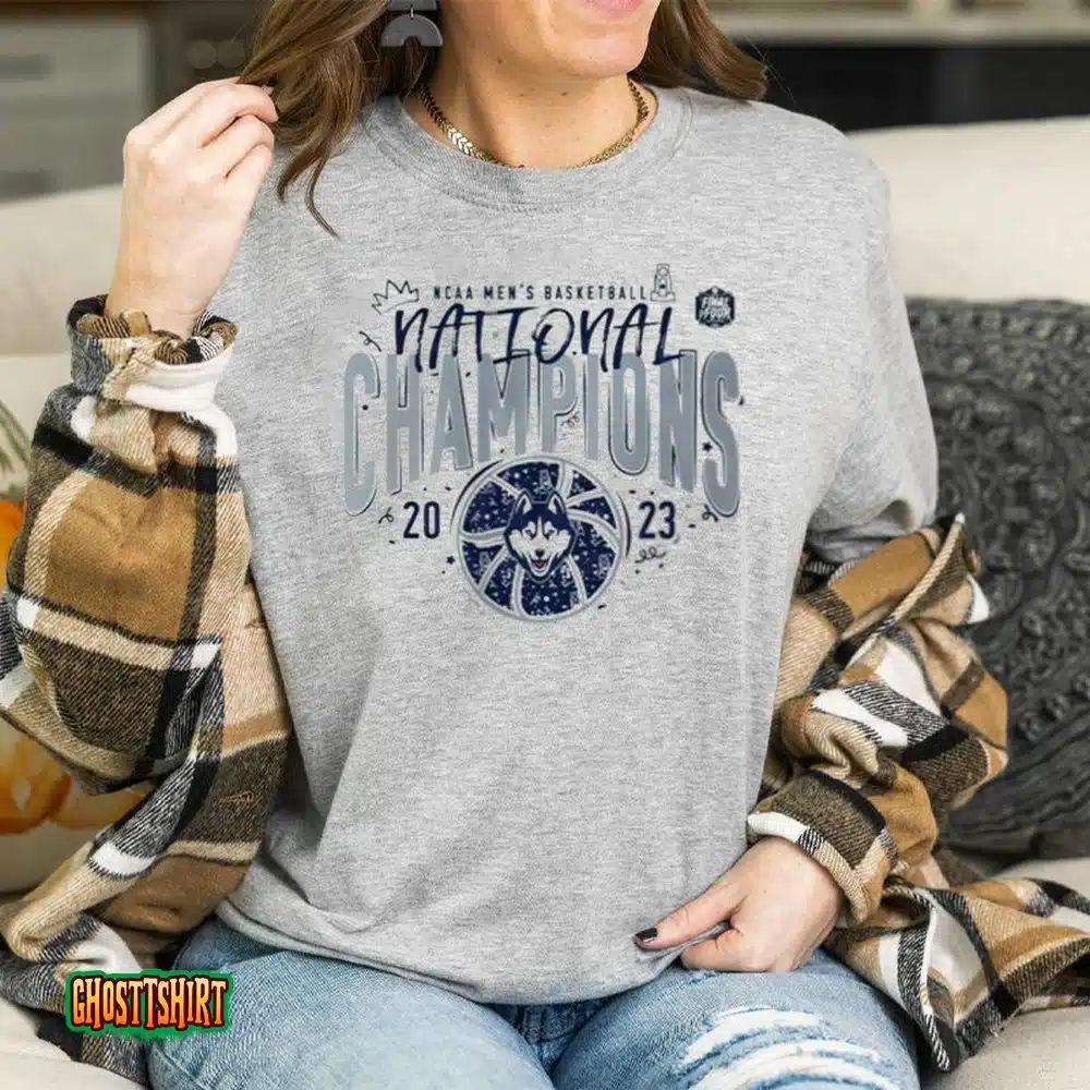 Uconn Huskies Basketball 2023 National Ncaa Champions Unisex T-Shirt
