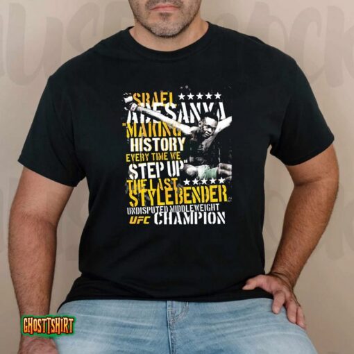 Ufc Israel Adesanya Step Up Unisex T-Shirt