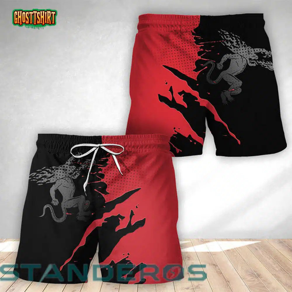Unisex Esport Fireball Whiskey Hawaiian Shorts