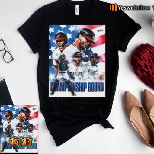 Usa Baseball 2023 World Baseball Championship Bound Unisex T-Shirt