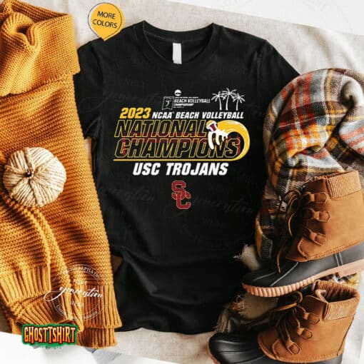 Usc Trojans 2023 Ncaa Beach Volleyball National Champions Unisex T-Shirt