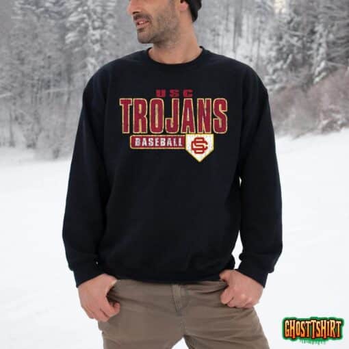 Usc Trojans Baseball Vintage Officially Licensed T-Shirt