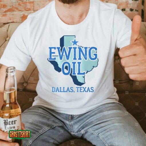 Vintage Dallas Texas Ewing Oil Unisex T-Shirt