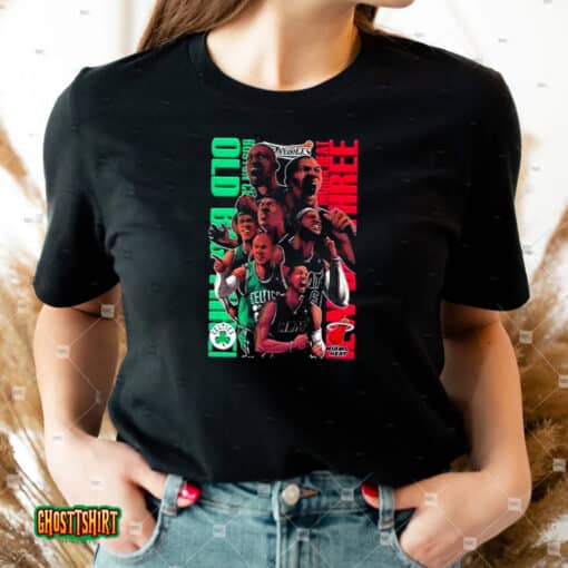 Vintage Nba Playoffs 2023 Miami Heat And Boston Celtics Eastern Conference Unisex T-Shirt