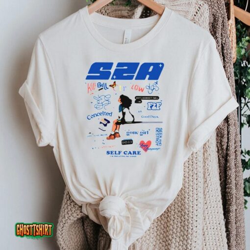 Vintage Sza Sos Full Tracklist Ghost At The Machine Unisex T-Shirt