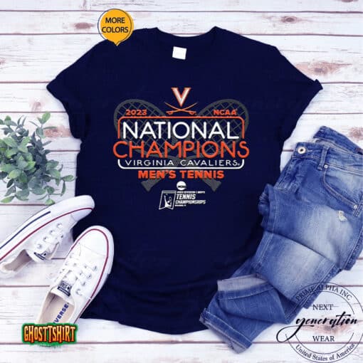Virginia Cavaliers 2023 Ncaa Men’s Tennis National Champions Unisex T-Shirt
