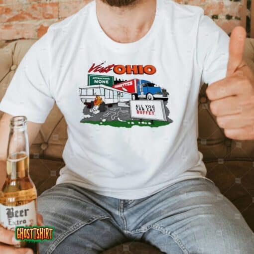 Visit Ohio Attractions None Unisex T-Shirt