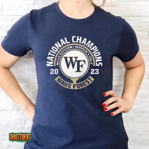 Wake Forest Demon Deacons Ncaa Women’s Golf National Champions Unisex T-Shirt