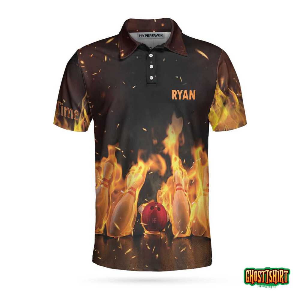 What The Hell 20 Bowling Custom Polo Shirt