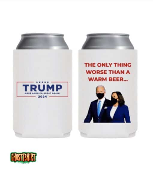 Worse Than Warm Beer White Beverage Cooler
