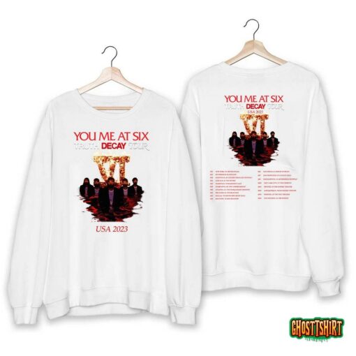You Me At Six Truth Decay US Tour Shirt