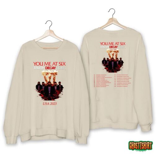 You Me At Six Truth Decay US Tour Shirt