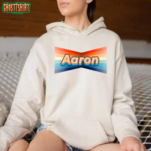 Aaron Gifts Idea Retro First Name Vintage T-Shirt
