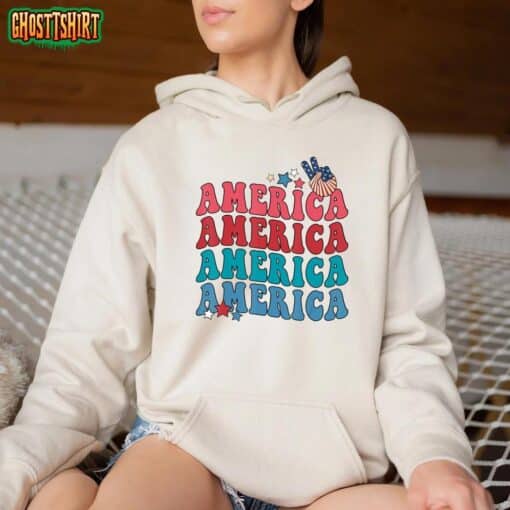 America Patriotic 4th Fourth Of July Independence Day T-Shirt