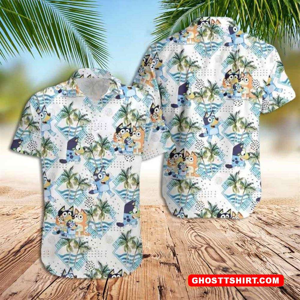 Bluey Hawaiian Shirt Bluey Family Best Hawaiian Shirts